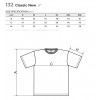Tricou clasic de bărbaţi New 145g